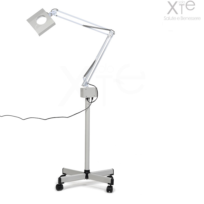 Lente D'Ingrandimento 5x Con Luce LED - Lampada Da Tavolo Per Estetista E Lavori Di Precisione - Foto 8